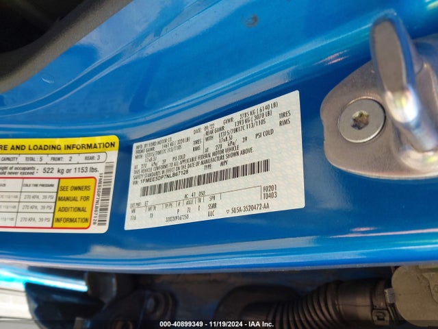 Ford Bronco Wildtrak 2022 1FMEE5DP7NLB67128 Image 9