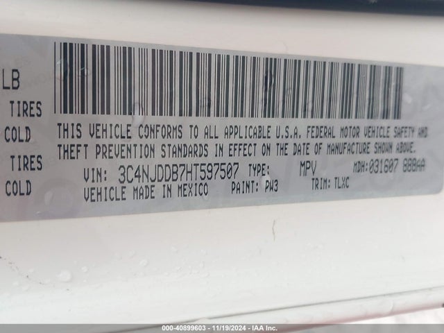 3C4NJDDB7HT597507 Jeep New Compass Trailhawk 4x4
