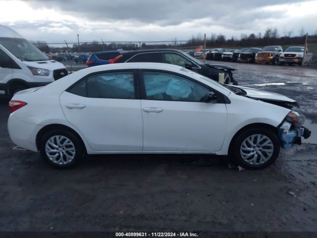 2T1BURHE4JC087300 Toyota COROLLA LE