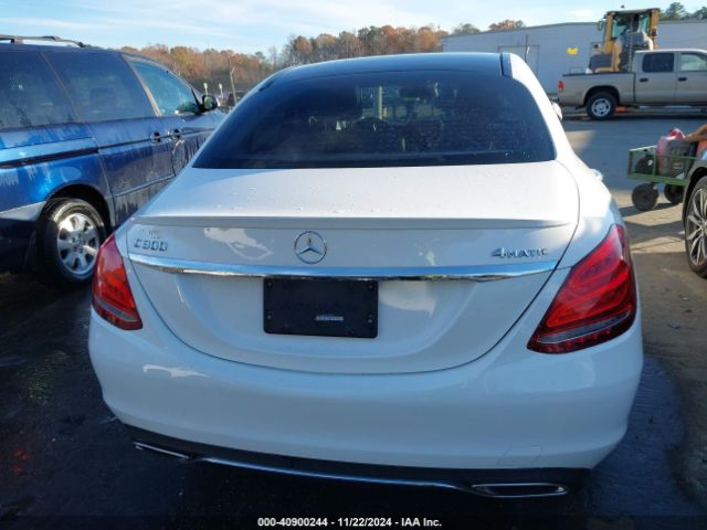WDDWF4KB6GR134909 Mercedes-Benz C 300 4matic/luxury 4matic/sport 4matic