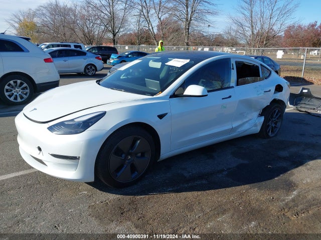 2022 TESLA MODEL 3 5YJ3E1EB6NF248812 Photo 1