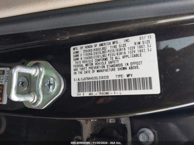 5J8TB4H50EL008329 Acura RDX