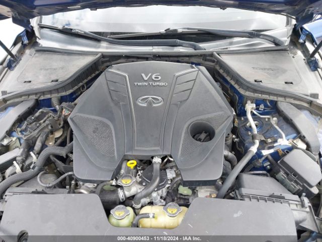 JN1FV7AR8KM830144 Infiniti Q50 3.0t Red Sport 400