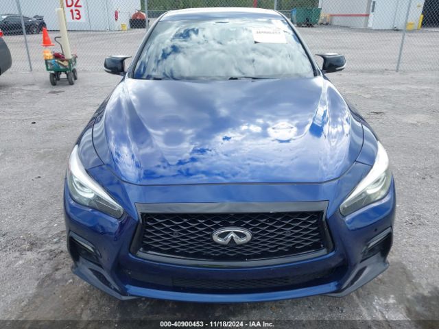 JN1FV7AR8KM830144 Infiniti Q50 3.0t Red Sport 400