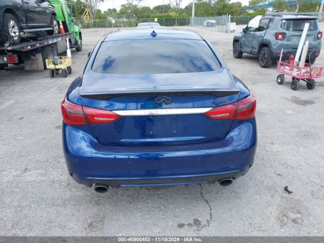JN1FV7AR8KM830144 Infiniti Q50 3.0t Red Sport 400