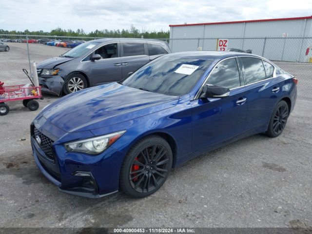 JN1FV7AR8KM830144 Infiniti Q50 3.0t Red Sport 400