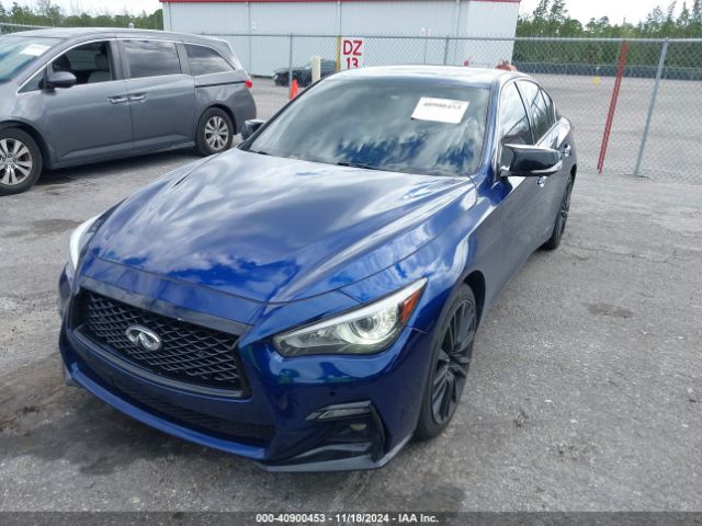 JN1FV7AR8KM830144 Infiniti Q50 3.0t Red Sport 400