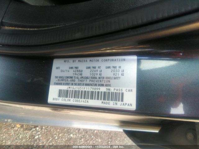 JM1GJ1U51F1179899 Mazda Mazda6 I Sport