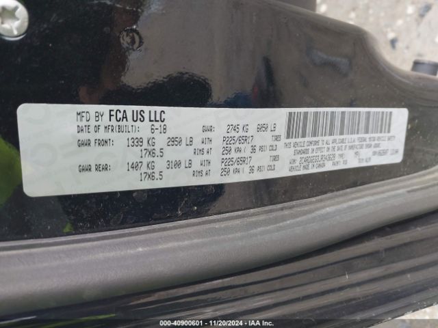2C4RDGEG3JR343628 Dodge Grand Caravan Gt