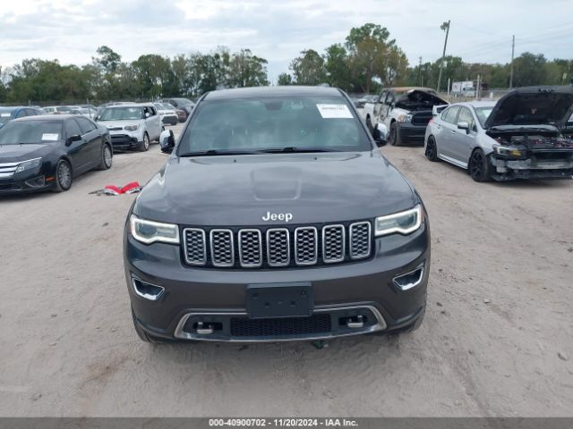 1C4RJFCT3JC280011 Jeep Grand Cherokee Overland 4x4