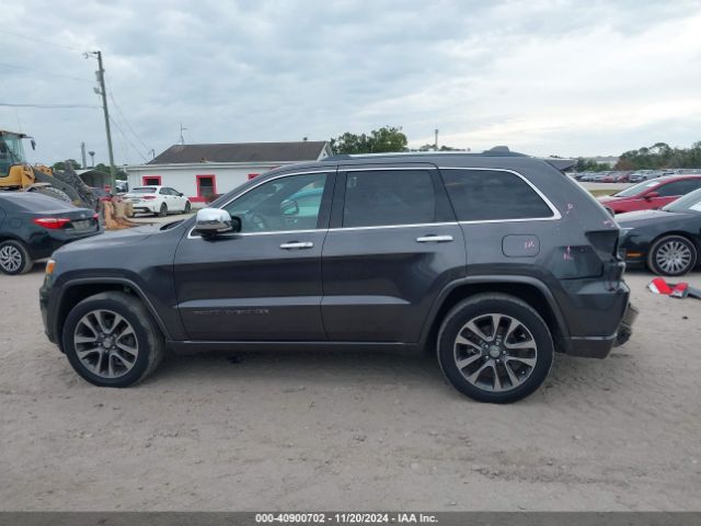 1C4RJFCT3JC280011 Jeep Grand Cherokee Overland 4x4