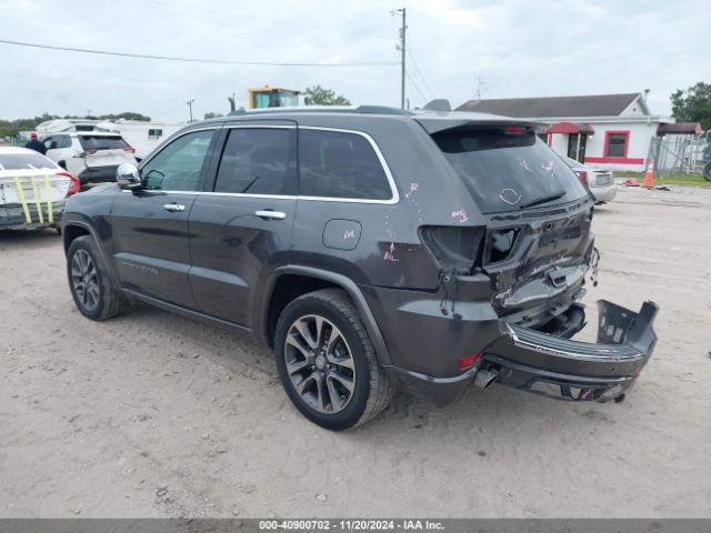 1C4RJFCT3JC280011 Jeep Grand Cherokee Overland 4x4