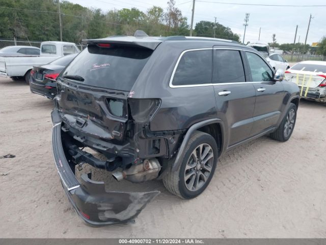 1C4RJFCT3JC280011 Jeep Grand Cherokee Overland 4x4