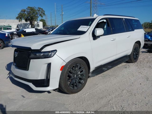 1GYS4PKL5PR369093 Cadillac Escalade Esv 4wd Sport