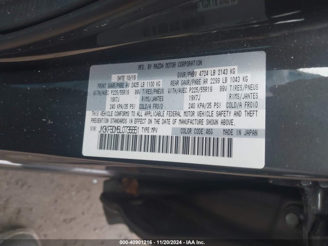 Mazda Cx-5 Grand Touring 2020 JM3KFBDM5L0735651 Image 9