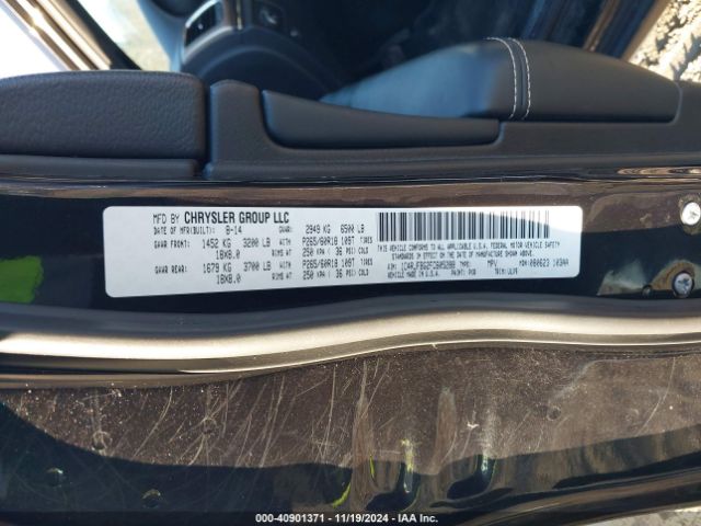 1C4RJFBG2FC605288 Jeep Grand Cherokee Limited