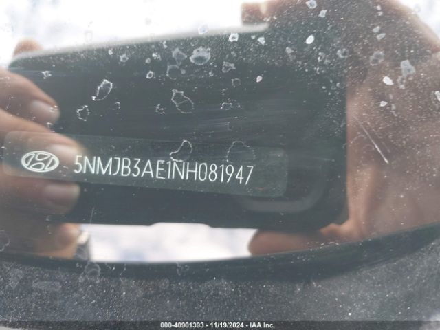 5NMJB3AE1NH081947 Hyundai TUCSON SEL