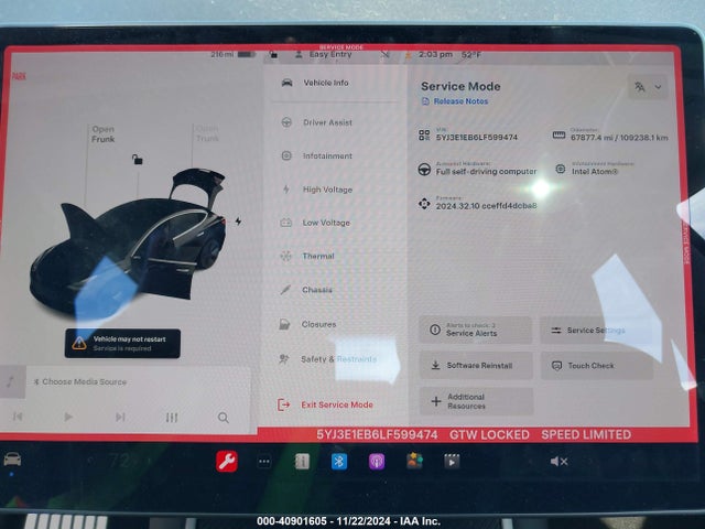 2020 TESLA MODEL 3 5YJ3E1EB6LF599474 Photo 6