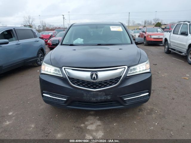 5FRYD3H29GB017730 Acura Mdx Acurawatch Plus Package