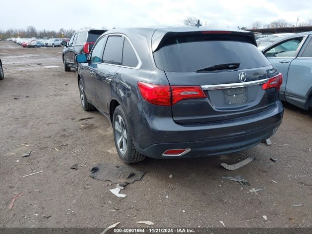 5FRYD3H29GB017730 Acura Mdx Acurawatch Plus Package