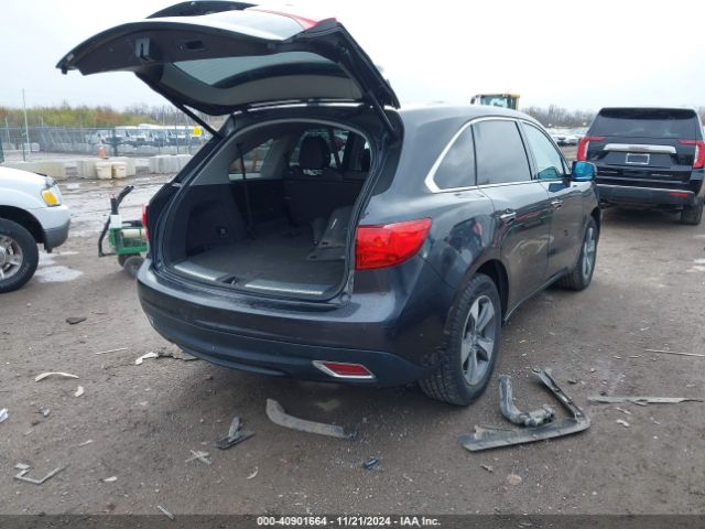5FRYD3H29GB017730 Acura Mdx Acurawatch Plus Package