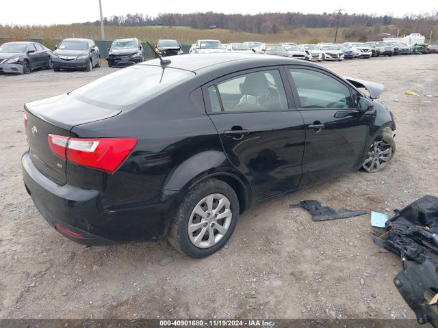 KIA RIO LX 2014 KNADM4A38E6332811 Image 4