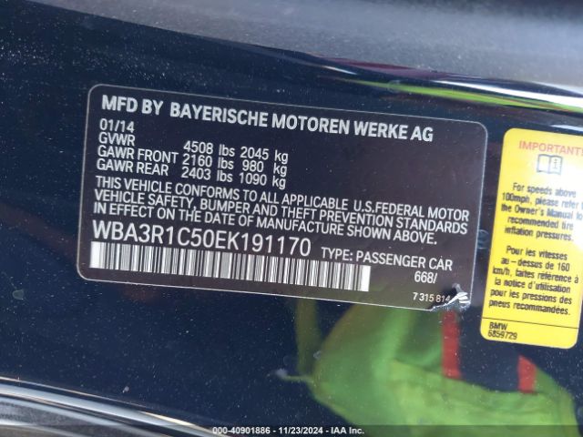 WBA3R1C50EK191170 BMW 435i