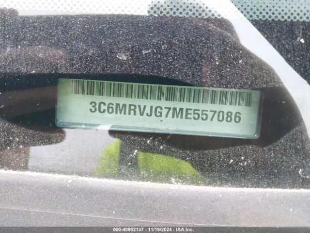 3C6MRVJG7ME557086 RAM Promaster 3500 Cargo Van High Roof 159 Wb Ext