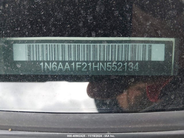 40902425 :رقم المزاد ، 1N6AA1F21HN552134 vin ، 2017 Nissan Titan Xd Sv Gas مزاد بيع