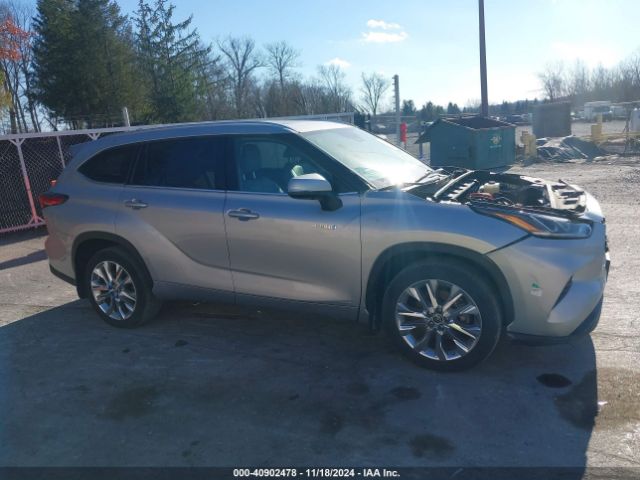 5TDDBRCHXMS528195 Toyota Highlander Hybrid Limited
