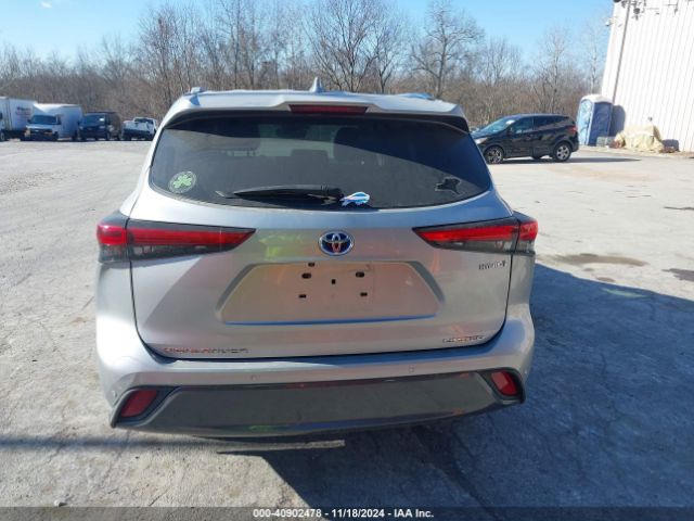 5TDDBRCHXMS528195 Toyota Highlander Hybrid Limited