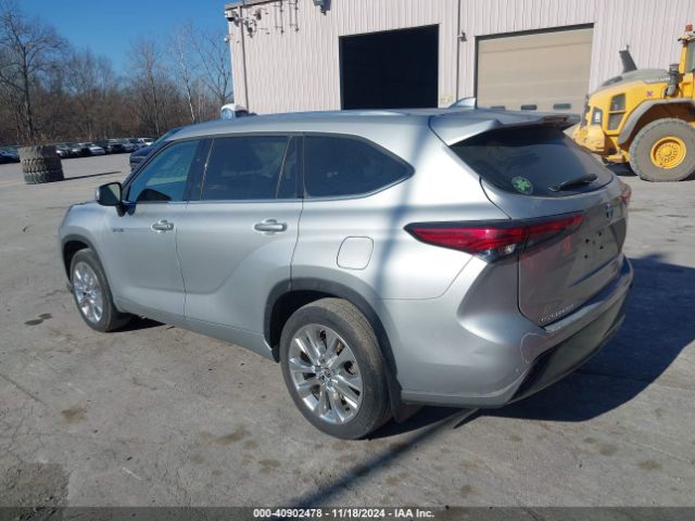5TDDBRCHXMS528195 Toyota Highlander Hybrid Limited