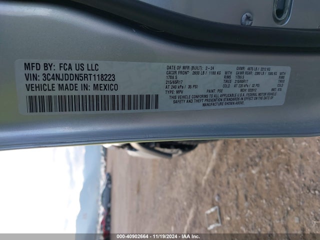 Jeep Compass Trailhawk 4x4 2024 3C4NJDDN5RT118223 Image 9