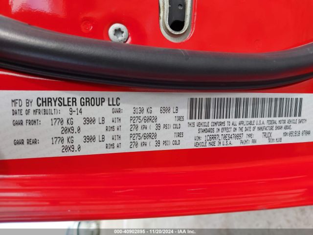 1C6RR7LT0ES470897 RAM 1500 Big Horn