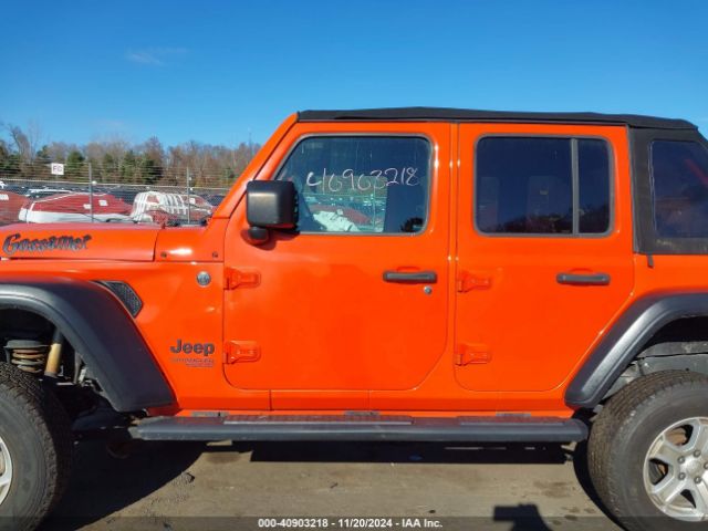 1C4HJXDG6KW669468 Jeep Wrangler Unlimited Sport S 4x4