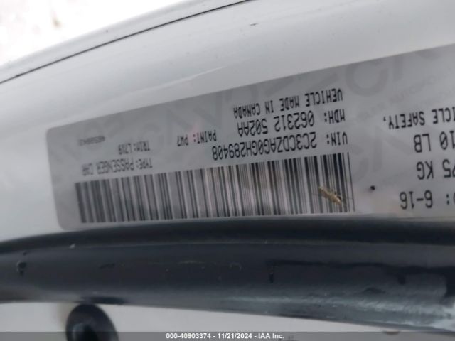 2C3CDZAG0GH289408 Dodge Challenger Sxt