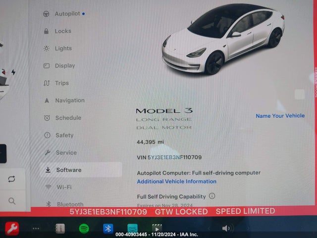 2022 TESLA MODEL 3 5YJ3E1EB3NF110709 Photo 6