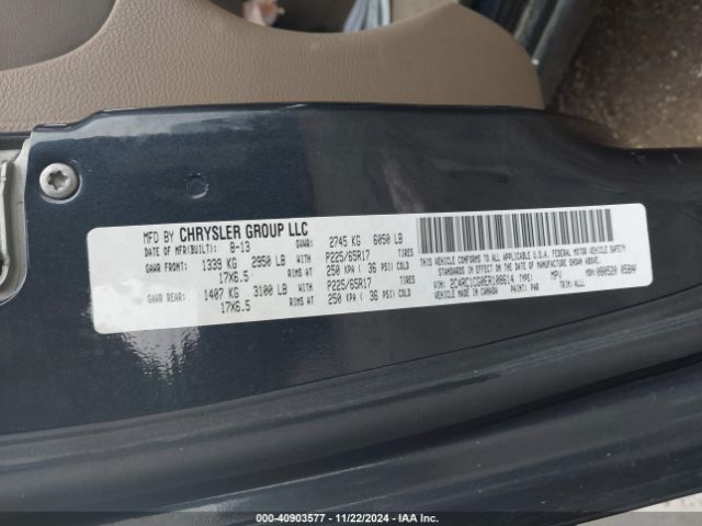 2C4RC1CG0ER108614 Chrysler Town & Country Touring-l