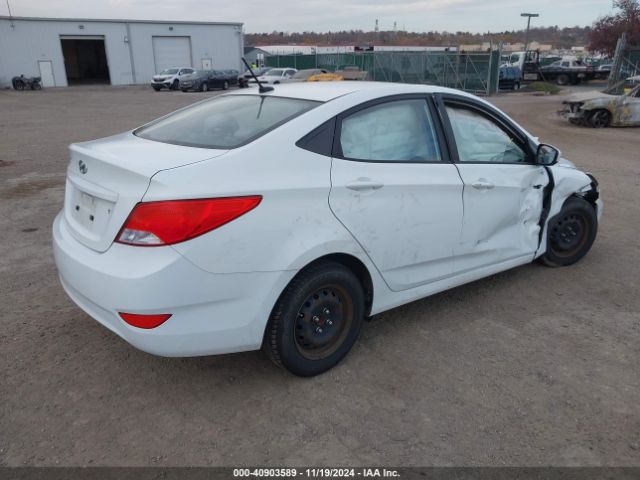 KMHCT4AE1FU849587 Hyundai ACCENT GLS