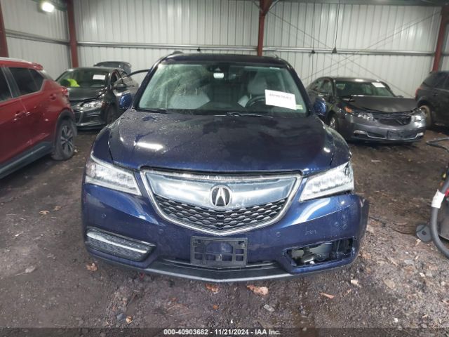 5FRYD4H96GB060831 Acura Mdx Advance   Entertainment Packages/advance Package