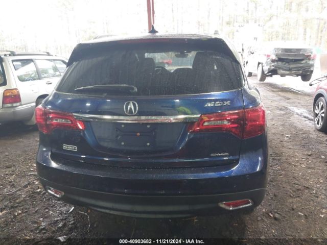 5FRYD4H96GB060831 Acura Mdx Advance   Entertainment Packages/advance Package