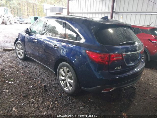 5FRYD4H96GB060831 Acura Mdx Advance   Entertainment Packages/advance Package