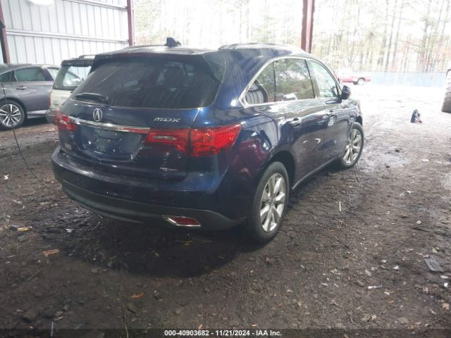 5FRYD4H96GB060831 Acura Mdx Advance   Entertainment Packages/advance Package