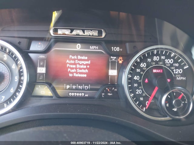 1C6SRFJT5LN170444 RAM 1500 Laramie  4x4 5'7 Box