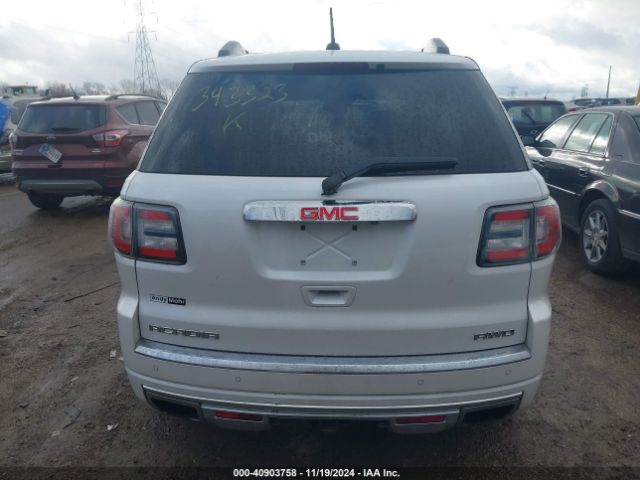 1GKKVTKDXGJ343323 GMC Acadia Denali