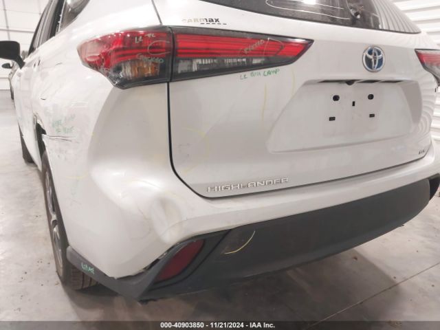 5TDGBRCH5NS545789 Toyota Highlander Hybrid Xle