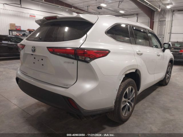 5TDGBRCH5NS545789 Toyota Highlander Hybrid Xle