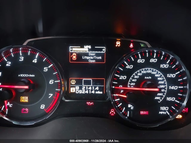 Subaru WRX 2018 JF1VA1A65J9801120 Image 7