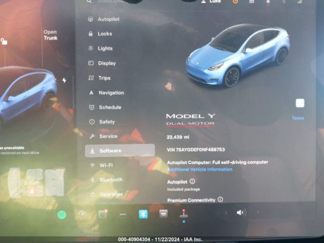 7SAYGDEF0NF488753 Tesla Model Y Performance Dual Motor All-wheel Drive