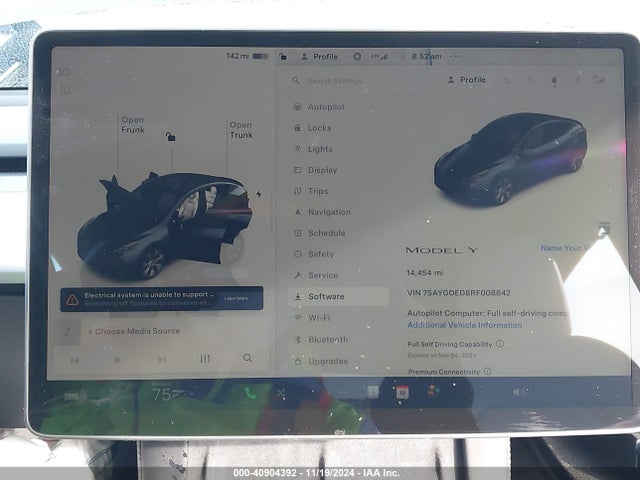 2024 TESLA MODEL Y 7SAYGDED8RF008642 Photo 6